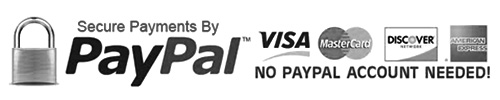 Pago con PayPal, Visa y Mastercard